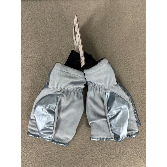 Isotoner Signature Women's Sleek Heat Flip Touchscreen Mittens Blue S/M NWT's - Picture 3 of 8